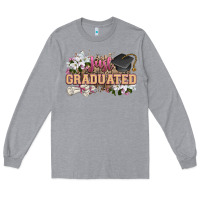 Heather Grey just graduated Long Sleeve Tee - Zillion Design Studio