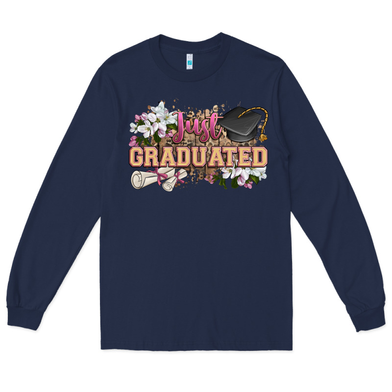 Just Graduated Long Sleeve Tee by Zillion Design Studio | Teevron