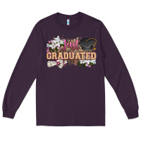 Plum just graduated Long Sleeve Tee - Zillion Design Studio
