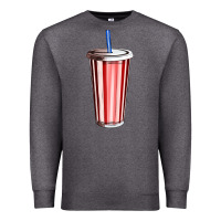 Charcoal Heather coke Premium Sweatshirt - AdoDesignShop