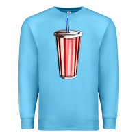 Ocean Blue coke Premium Sweatshirt - AdoDesignShop