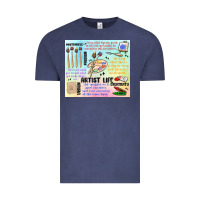 Vintage Denim artist life Vintage Tee - MaliasSmallBusiness