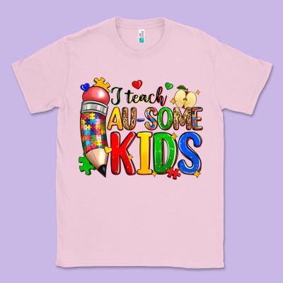 I Teach Au Some Kids Classic Tee Designed By Zillion Design Studio