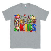 Heather Grey i teach au some kids Classic Tee - Zillion Design Studio