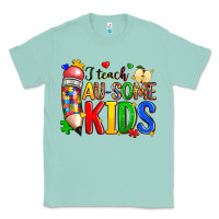 Seafoam i teach au some kids Classic Tee - Zillion Design Studio