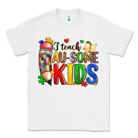 White i teach au some kids Classic Tee - Zillion Design Studio