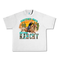 Lunar Rock sometimes fancy always ranchy Urban Heavy Tee - texasbilliewilder