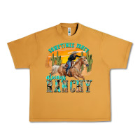 Peanut Butter sometimes fancy always ranchy Urban Heavy Tee - texasbilliewilder