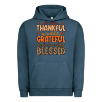 Pigment Midnight Navy so very thankful incredibly grateful unbelievably Urban Hoodie - MaliasSmallBusiness