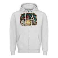 Dove Grey farm life 2 Zipper Hoodie - SublimationCraftShop