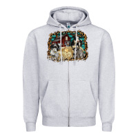 Heather Grey farm life 2 Zipper Hoodie - SublimationCraftShop