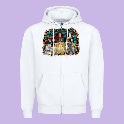 Farm Life 2 Zipper Hoodie Designed By Sublimationcraftshop