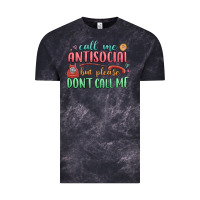 Cloud Black call me antisocial but please dont call me Vintage Tee - MaliasSmallBusiness