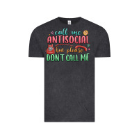 Vintage Black call me antisocial but please dont call me Vintage Tee - MaliasSmallBusiness
