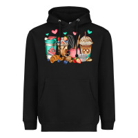 Black baking coffee cups Heavyweight Hoodie - Jasminsmagicworld