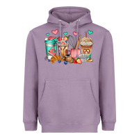 Lavender baking coffee cups Heavyweight Hoodie - Jasminsmagicworld