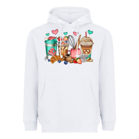 White baking coffee cups Heavyweight Hoodie - Jasminsmagicworld