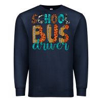Navy school bus driver Premium Sweatshirt - Artiststas