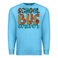 Ocean Blue school bus driver Premium Sweatshirt - Artiststas