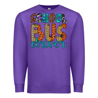 Purple school bus driver Premium Sweatshirt - Artiststas