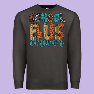 School Bus Driver Premium Sweatshirt Designed By Artiststas