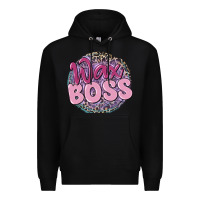 Black wax boss Premium Hoodie - MaliasSmallBusiness