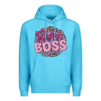 Ocean Blue wax boss Premium Hoodie - MaliasSmallBusiness