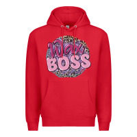 Red wax boss Premium Hoodie - MaliasSmallBusiness