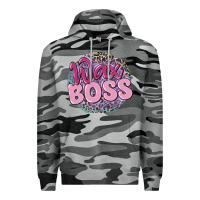 Slate Camo wax boss Premium Hoodie - MaliasSmallBusiness