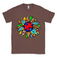 Chestnut autism sunflower Classic Tee - Zillion Design Studio