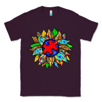 Plum autism sunflower Classic Tee - Zillion Design Studio