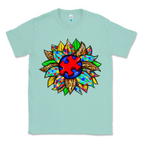 Seafoam autism sunflower Classic Tee - Zillion Design Studio