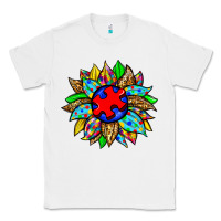 White autism sunflower Classic Tee - Zillion Design Studio