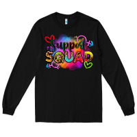 Black support squad Long Sleeve Tee - Zillion Design Studio