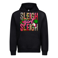 Black Sleigh girl sleigh Urban Hoodie - NancyCooperArtShop
