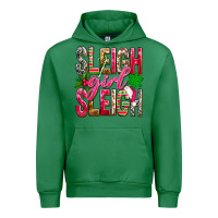 Emerald Sleigh girl sleigh Urban Hoodie - NancyCooperArtShop