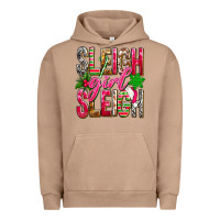Pigment Burro Sleigh girl sleigh Urban Hoodie - NancyCooperArtShop