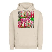 Pigment French Oak Sleigh girl sleigh Urban Hoodie - NancyCooperArtShop