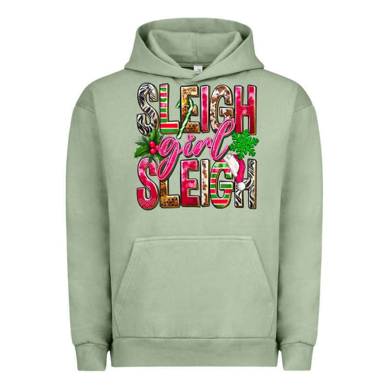 Sleigh Girl Sleigh Urban Hoodie by NancyCooperArtShop | Teevron