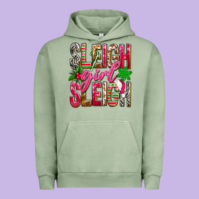 Sleigh Girl Sleigh Urban Hoodie Designed By Nancycooperartshop