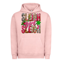 Pigment Salmon Sleigh girl sleigh Urban Hoodie - NancyCooperArtShop