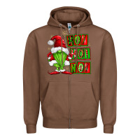 Chestnut ho ho no christmas gnomes Zipper Hoodie - FaDigitalArtStudio