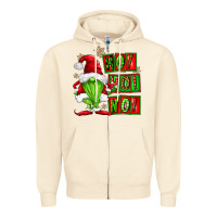 Ho Ho No Christmas Gnomes Zipper Hoodie | Teevron
