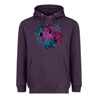 Plum halloween patch  1 Heavyweight Hoodie - BundleAndBundleShop