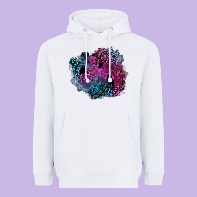 Halloween Patch  1 Heavyweight Hoodie Designed By Bundleandbundleshop