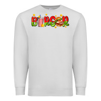 Dove Grey burger with coke and stars Premium Sweatshirt - AdoDesignShop