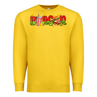 Lemon burger with coke and stars Premium Sweatshirt - AdoDesignShop