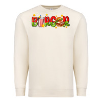 Burger With Coke And Stars Premium Sweatshirt | Teevron