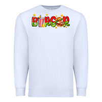 White burger with coke and stars Premium Sweatshirt - AdoDesignShop