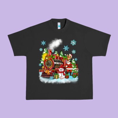 Urban Heavy Tee christmas polar express santa